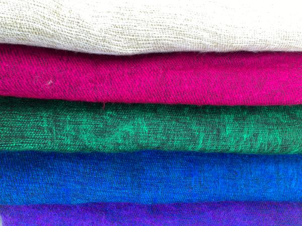 Yak Wool Blankets / Wraps / Shawls - Great for Meditation - Choice of many different colours